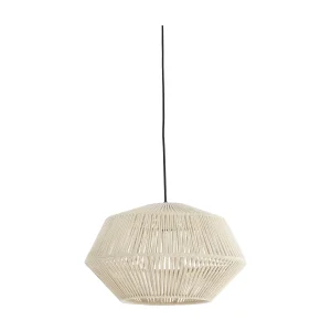 Hanglamp DEYA – Ø40x24cm – Wit