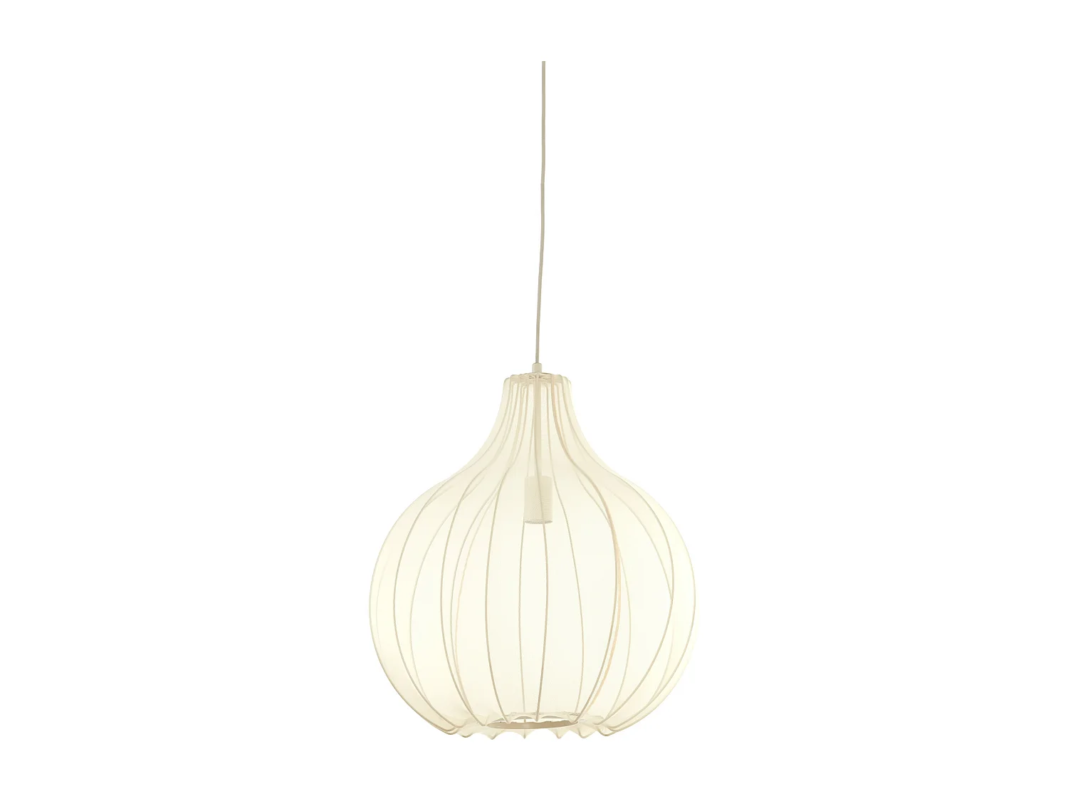 Hanglamp ELATI - Ø50x53cm - Bruin