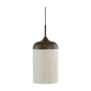 Hanglamp DANIA – Ø27.5x52cm – Bruin
