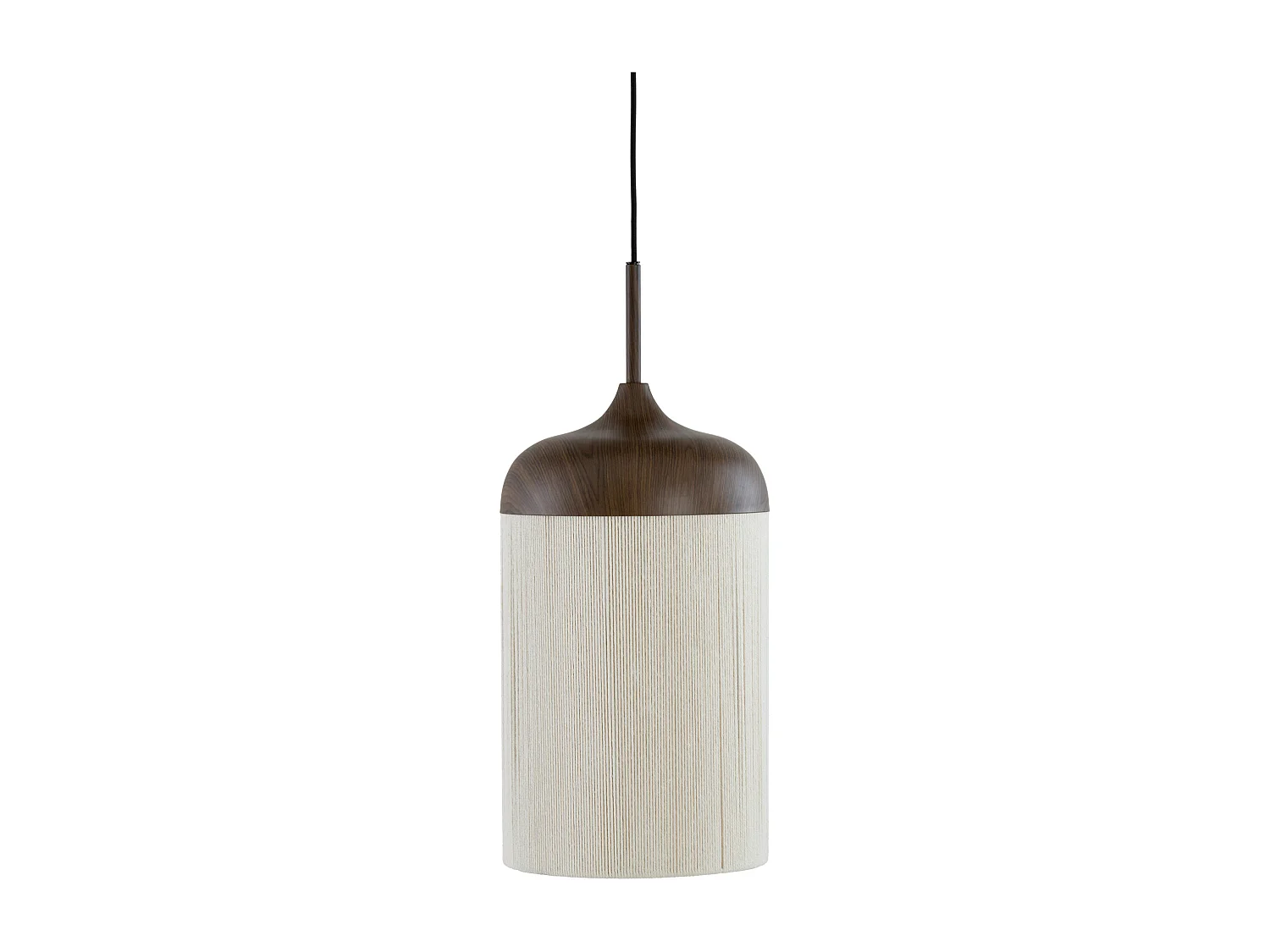 Hanglamp DANIA - Ø27.5x52cm - Bruin