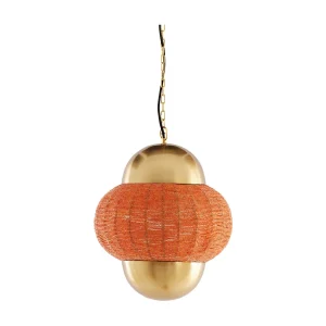 Hanglamp CETARA – Ø33x38cm – Oranje