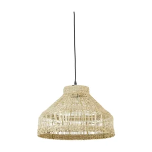 Hanglamp LATIKA – Ø45x30cm – Bruin