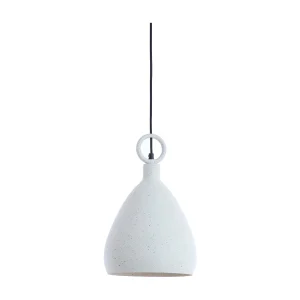 Hanglamp RISARI – Ø24x37cm – Wit