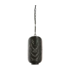 Hanglamp TOMEK – Ø21x44cm – Zwart Hanglamp TOMEK – Ø21x44cm – Zwart