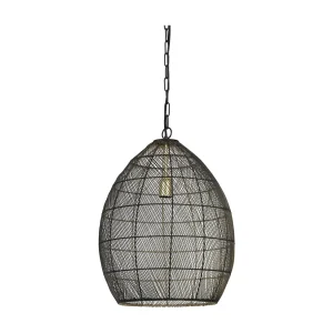 Hanglamp Meya – 40x40x53 – Zwart Hanglamp Meya – 40x40x53 – Zwart