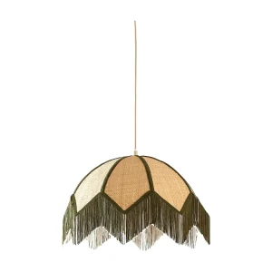 Hanglamp SULINA – Ø45×32.5cm – Groen Hanglamp SULINA – Ø45×32.5cm – Groen