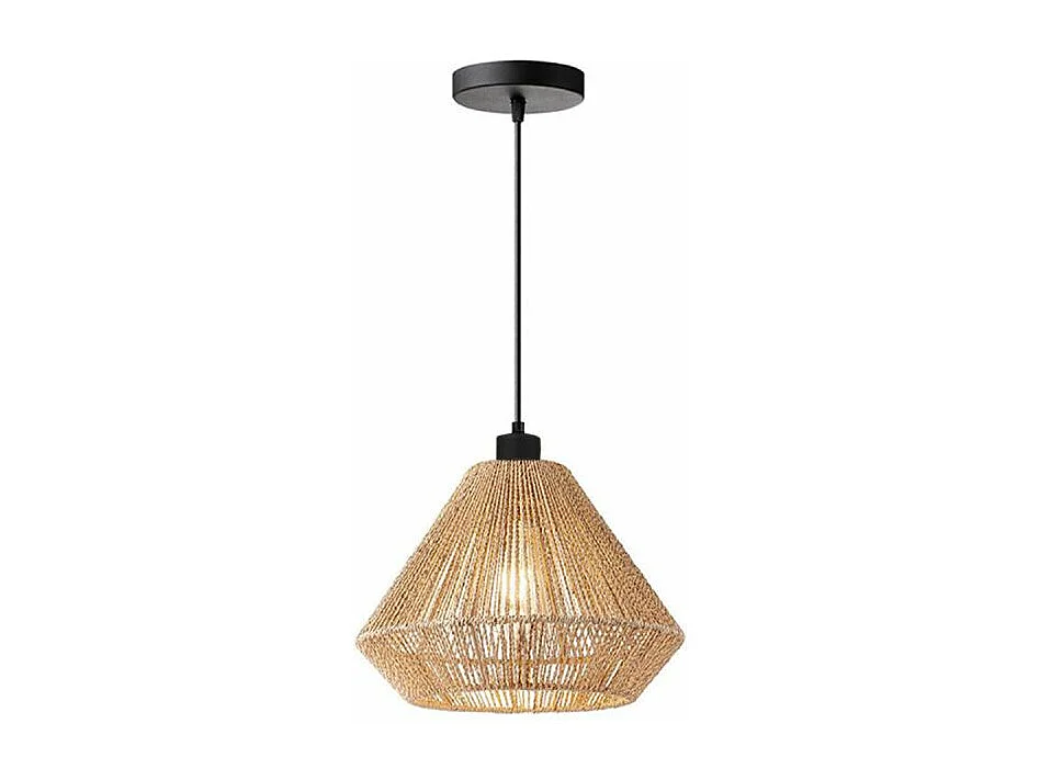 Hanglamp Ibiza Diamond - 1-Lichts - 25x25x150cm - Bruin