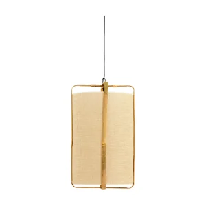 Hanglamp SENDAI – Ø37x66cm – Bruin