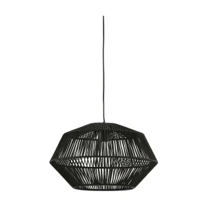 Hanglamp DEYA – Ø40x24cm – Zwart
