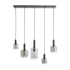 Hanglamp LEKAR – 110x22x32cm – Zwart Hanglamp LEKAR – 110x22x32cm – Zwart