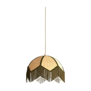 Hanglamp SULINA – Ø35x28cm – Groen Hanglamp SULINA – Ø35x28cm – Groen