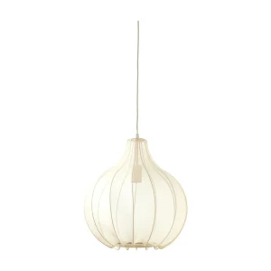 Hanglamp ELATI – Ø39x42cm – Bruin