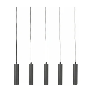 Hanglamp Ferroli – Zwart – Metaal – 5-lichts Hanglamp Ferroli – Zwart – Metaal – 5-lichts