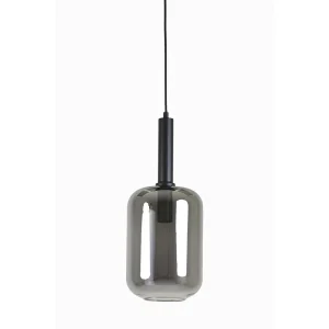 Hanglamp Lekar – 22x22x52 – Grijs Hanglamp Lekar – 22x22x52 – Grijs