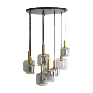 Hanglamp LEKAR – Ø83.5×79.5cm – Brons Hanglamp LEKAR – Ø83.5×79.5cm – Brons