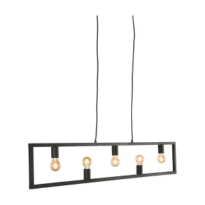 Hanglamp Quadrato – Zwart – 135x10x130 cm Hanglamp Quadrato – Zwart – 135x10x130 cm