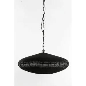 Hanglamp BAHOTO – Ø60x23cm – Zwart Hanglamp BAHOTO – Ø60x23cm – Zwart