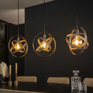 Hanglamp 3L Cosmos Mesh – Artic Zwart Hanglamp 3L Cosmos Mesh – Artic Zwart