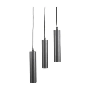 Hanglamp Ferroli – Zwart – Metaal – 3-lichts Hanglamp Ferroli – Zwart – Metaal – 3-lichts