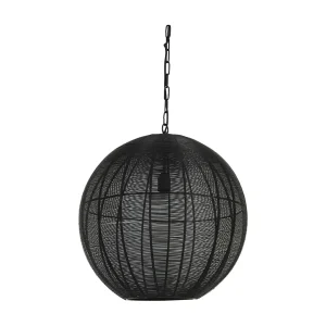 Hanglamp AMARAH – Ø50x54cm – Zwart