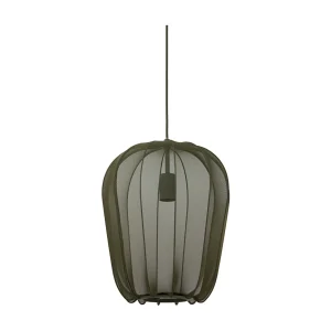 Hanglamp PLUMERIA – Ø34x40cm – Groen Hanglamp PLUMERIA – Ø34x40cm – Groen