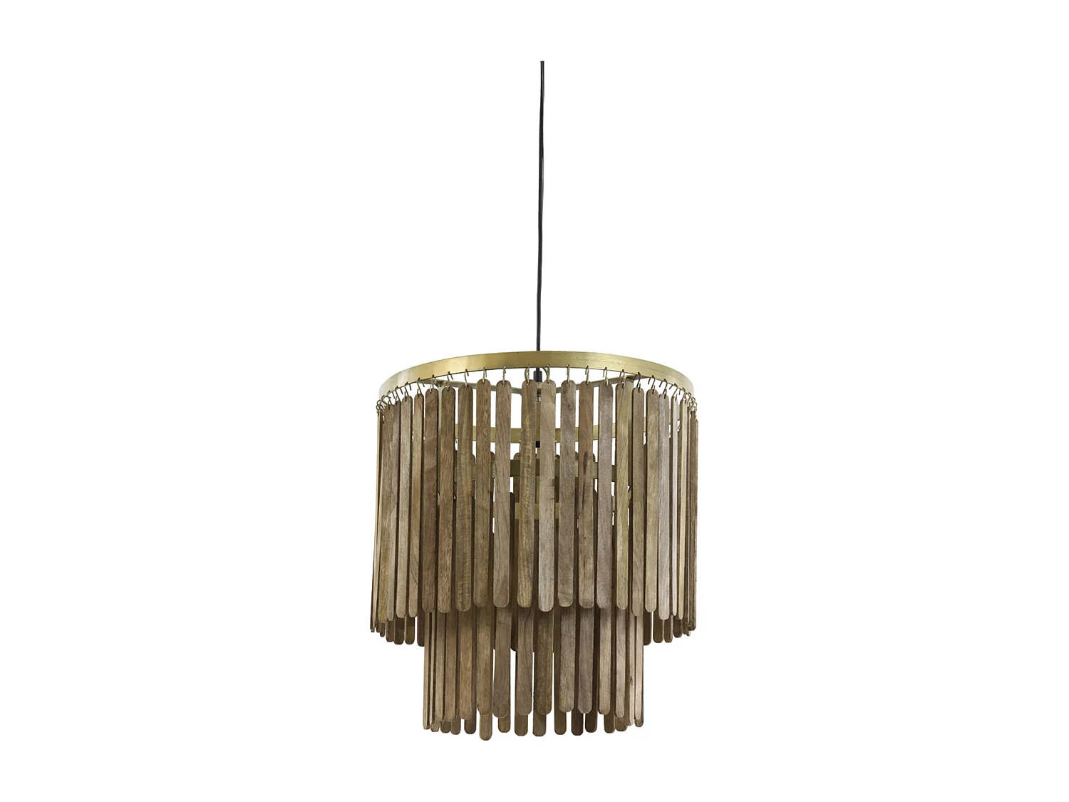 Hanglamp GULARO - Ø45x43cm - Bruin