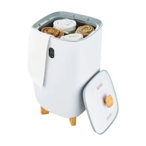 Handdoekdroger SucceBuy, Handdoekverwarmende Bak 35L, LED-scherm, Droogfunctie, Timer, Wit Handdoekdroger SucceBuy, Handdoekverwarmende Bak 35L, LED-scherm, Droogfunctie, Timer, Wit