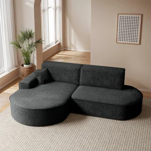 Hoekbank Modena Pro – comfort en stijl in een moderne designstof Arena Graphite Links Hoekbank Modena Pro – comfort en stijl in een moderne designstof Arena Graphite Links