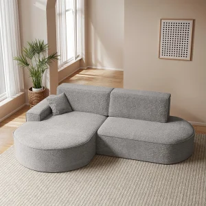 Hoekbank Modena Pro – comfort en stijl in een moderne designstof Arena Grey Links Hoekbank Modena Pro – comfort en stijl in een moderne designstof Arena Grey Links