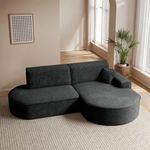 Hoekbank Modena Pro – comfort en stijl in een moderne designstof Arena Graphite Right Hoekbank Modena Pro – comfort en stijl in een moderne designstof Arena Graphite Right