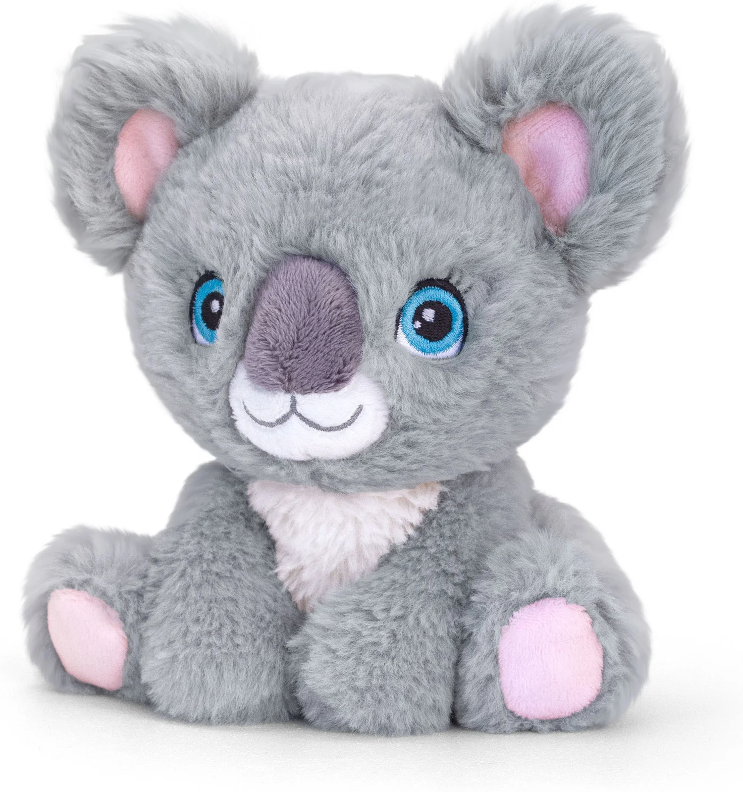 Keel Toys knuffel koala grijs H 16 cm