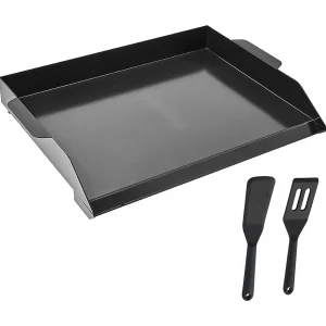Grillplaat, SucceBuy Carbon Steel Bakplaat 502 x 370 mm Zwart Grillplaat, SucceBuy Carbon Steel Bakplaat 502 x 370 mm Zwart
