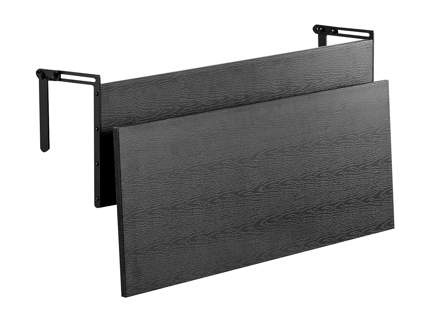 Hangtafel SucceBuy voor Balkon 30 x 122cm Patio Balustrade Buiten Opvouwbaar