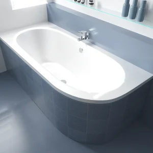 Hoekbad AVITA 150×75 links met piepschuim bekleding | Afvoer & voeten GRATIS! Hoekbad AVITA 150×75 links met piepschuim bekleding | Afvoer & voeten GRATIS!