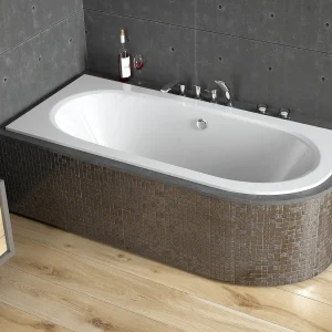 Hoekbad AVITA SLIM 150×75 links met piepschuim bekleding, legplank 4 cm | Afvoer en poten GRATIS! Hoekbad AVITA SLIM 150×75 links met piepschuim bekleding, legplank 4 cm | Afvoer en poten GRATIS!