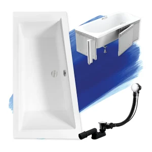 Hoekbad INTIMA 160×90 links met piepschuim bekleding | Afvoer & poten GRATIS! Hoekbad INTIMA 160×90 links met piepschuim bekleding | Afvoer & poten GRATIS!