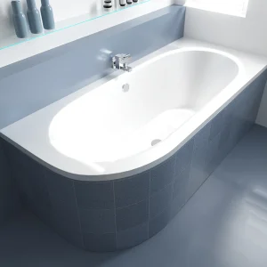 Hoekbad AVITA 150×75 rechts met piepschuim bekleding | Afvoer & voeten GRATIS! Hoekbad AVITA 150×75 rechts met piepschuim bekleding | Afvoer & voeten GRATIS!