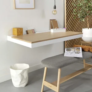 HANG Scandinavisch eiken wandbureau HANG Scandinavisch eiken wandbureau