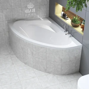 Hoekbad MAREA 150×100 links met piepschuim bekleding | Afvoer & voeten GRATIS! Hoekbad MAREA 150×100 links met piepschuim bekleding | Afvoer & voeten GRATIS!