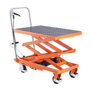 Heftafel, SucceBuy 1 200 mm Hydraulische Heftafel met 226,8 kg Draagvermogen, Handmatige Schaarwagen, Antislip Onderlegger Heftafel, SucceBuy 1 200 mm Hydraulische Heftafel met 226,8 kg Draagvermogen, Handmatige Schaarwagen, Antislip Onderlegger