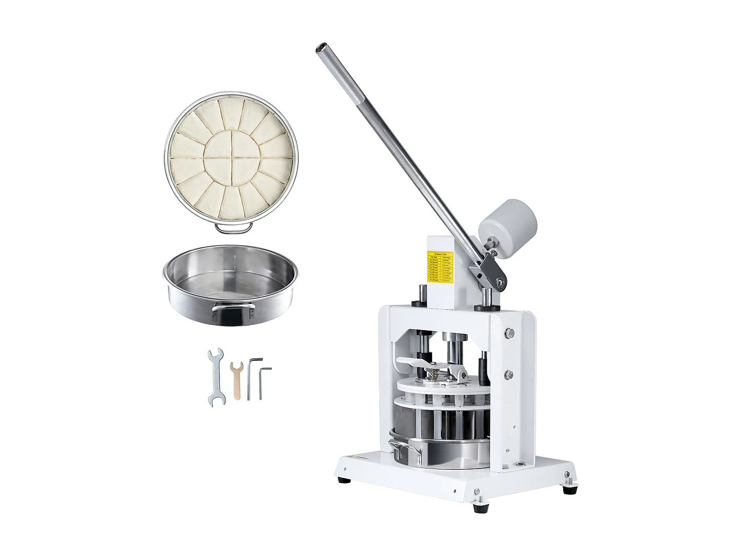 Hand deegdivider SucceBuy, 18 Stukken, deegschneider, Ideaal voor het Baken van Bakkerijbrood