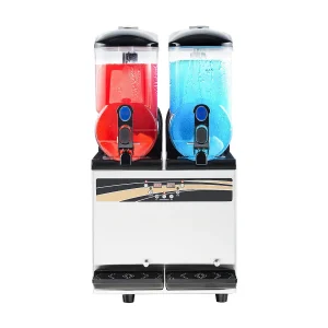 Granietmachine SucceBuy, 2 Reservoirs van 15 L, RVS, Verkoopmachine voor Koude Dranken, voor Huis, Restaurants, Cafés, Bars Granietmachine SucceBuy, 2 Reservoirs van 15 L, RVS, Verkoopmachine voor Koude Dranken, voor Huis, Restaurants, Cafés, Bars