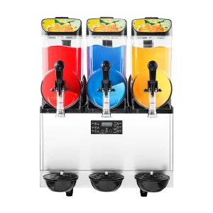 Granietmachine SucceBuy, 3 Reservoirs van 15 L, RVS, Verkoopmachine voor Koude Dranken, voor Huis, Restaurants, Cafés, Bars Granietmachine SucceBuy, 3 Reservoirs van 15 L, RVS, Verkoopmachine voor Koude Dranken, voor Huis, Restaurants, Cafés, Bars