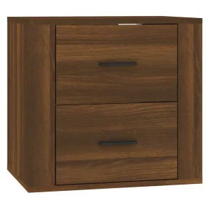 Goshen Nachtkastje wandgemonteerd 50x36x47 cm bruin eikenkleur Goshen Nachtkastje wandgemonteerd 50x36x47 cm bruin eikenkleur