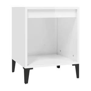 Hartford  Nachtkastje 40x35x50 cm hoogglans wit