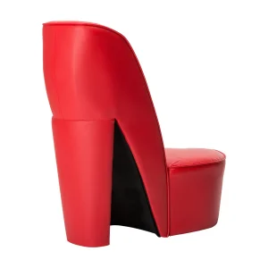 Hakstoel kunstleer rood Hakstoel kunstleer rood