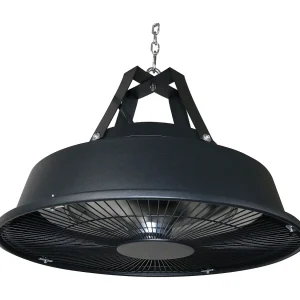Hangende terrasverwarmer ARTEMIS infrarood 1500W – Voor tent of plafond – Ketting – Staal en aluminium