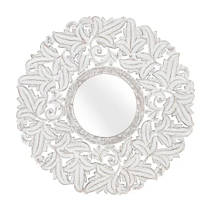 Miroir rond sculpté à la main 120 cm diameter Miroir rond sculpté à la main 120 cm diameter