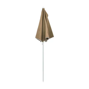 Hancock  Parasol half met paal 180×90 cm taupe