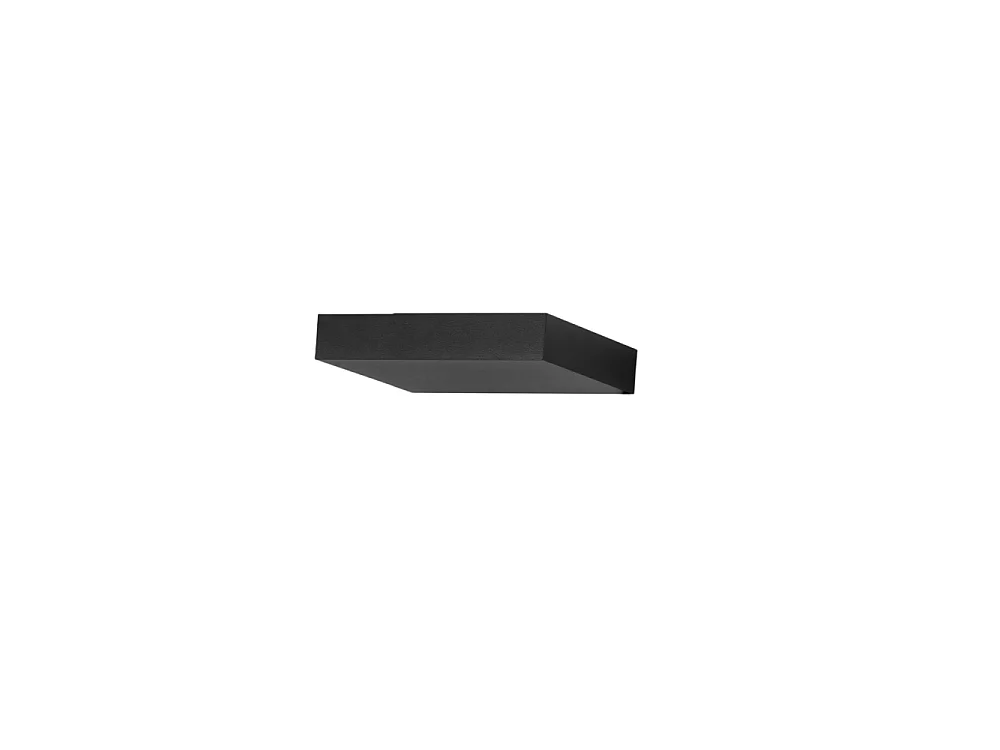 Guia - Fabas Luce LED Aluminium Wandlamp - Geïntegreerde LED IP20 Zwart - 24 cm